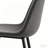 Modern Faux Leather Upholstered Dining Chair with Gold Cantilever Base-384739022
