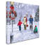 « patiners returning », reproduction sur toile tendue-21938860