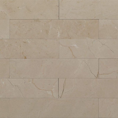 Honed Crema Marfil 2"X9"
