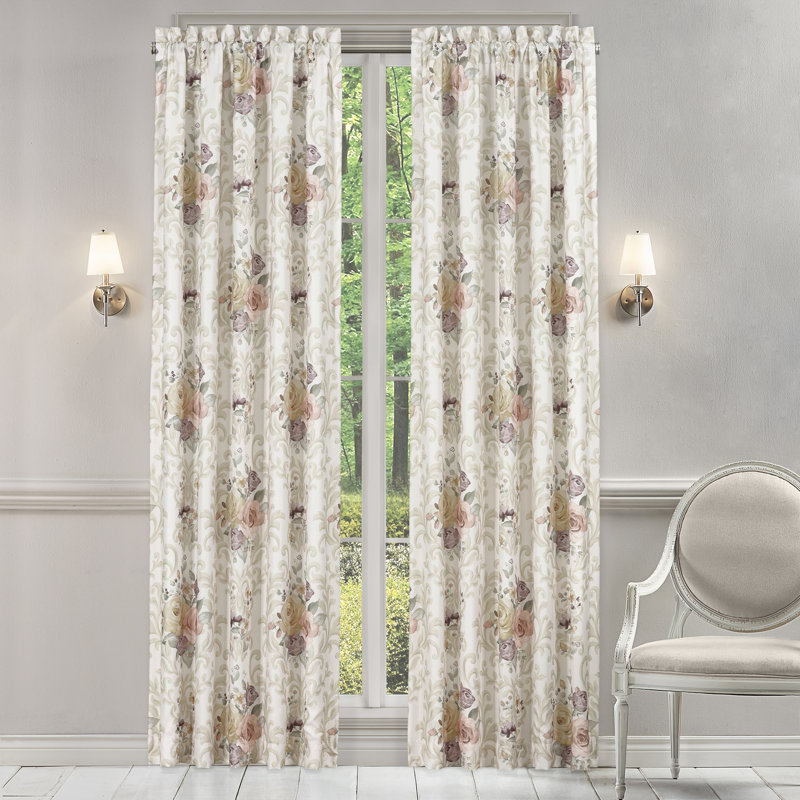 Chardonnay Curtain Panel Pair