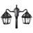 Polaris Double-Headed Solar Lamp Post (Full)