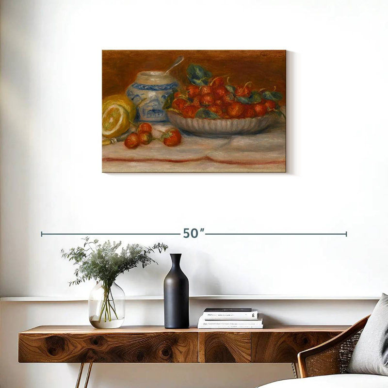 Yarlin Strawberries 1905, 20" H x 30" W