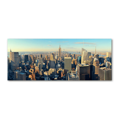 Skyscrapers - No Frame Print on Canvas