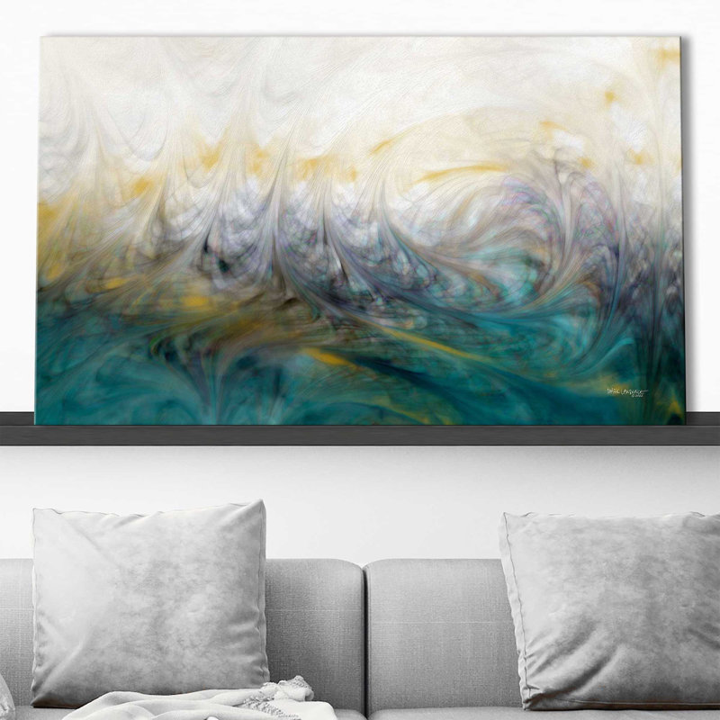 Psaume 91: 1 Our Secret Place - peinture, H 18 po x l 30 po x P 1 po, Toile tendue