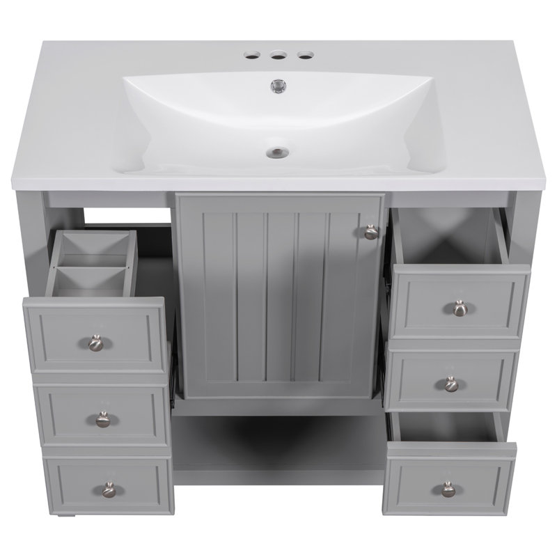 36" Bathroom Vanity with Sink