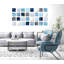 Cool And Crisp Handmade Glass Wall Decor