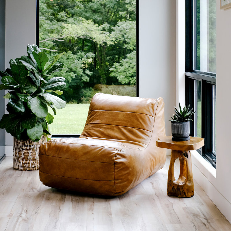 Fauteuil à billes Big Joe Modora, bouleau souple Boucle, Chaise seulement, Bouleau de bouleau