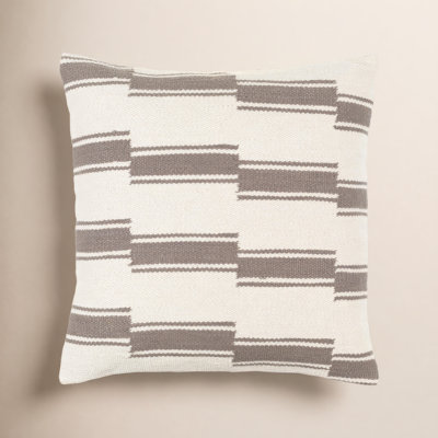 Brandsville Cotton Throw Pillow
