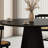 Ash Round Solid Wood Dining Table-99238410