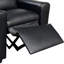 Fauteuil inclinable pour enfants en cuir de polyuréthane noir 23 po avec porte-gobelet Marisa-129455593