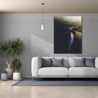 'Road to Darkness' by Design Fabrikken, Giclee Canvas Wall Art