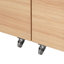 Garde-manger compact, buffet de 69 po de hauteur avec rehausse et poste de travail pliable,-194005986