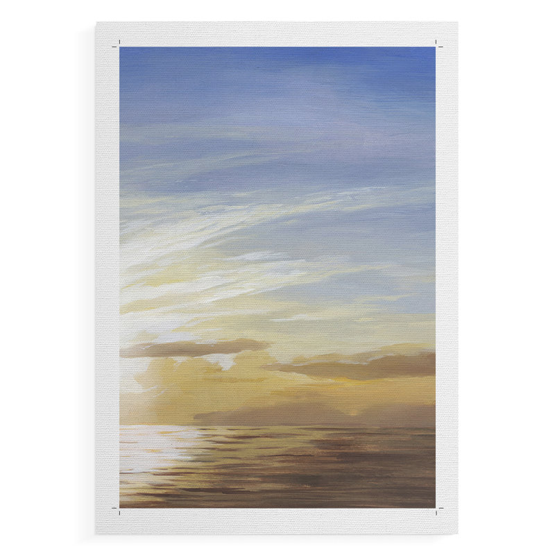 Luminous Waters II - Impression sur toile seulement - NON-CADRE, H 27 po x l 18 po