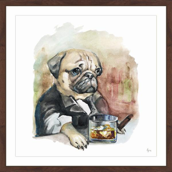 Eyre Tarney - Single Picture Frame Painting, 51cm H x 51cm W x 3.81cm D