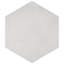 Carreau de porcelaine aspect pierre Hex 7 po x 8 po Heritage-55166510