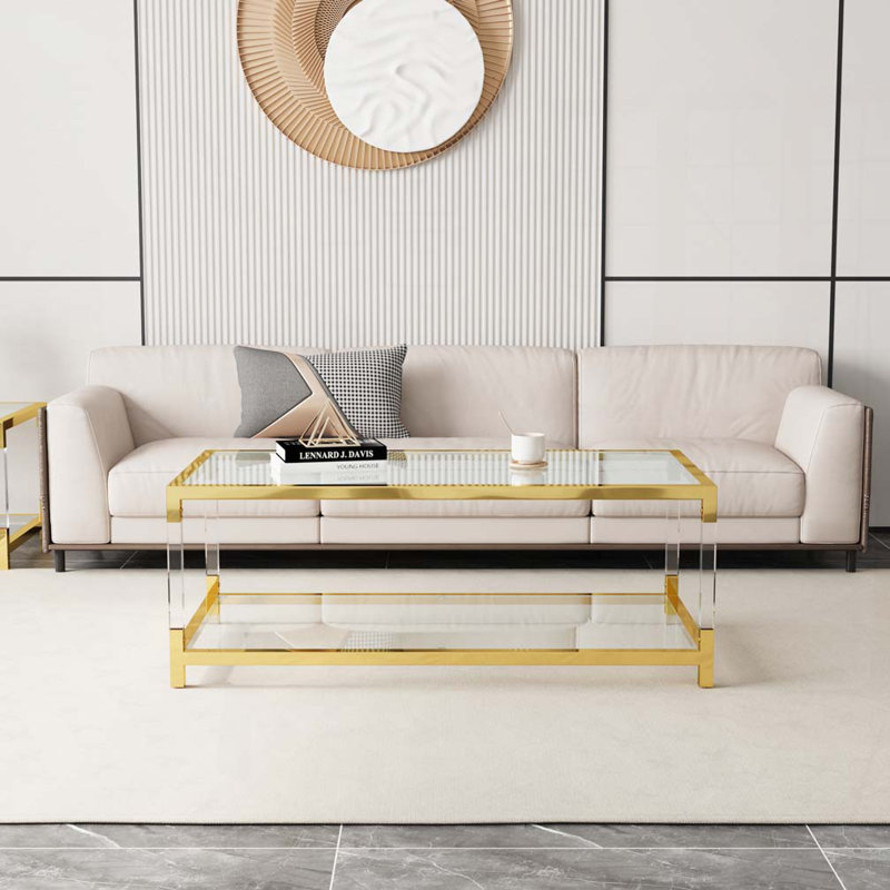 Table basse rectangulaire