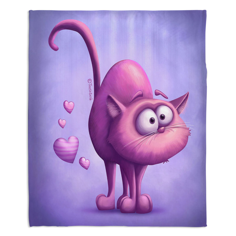  Jeté le chat, l 51 po x L 60 po