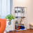 Isabele Tempered Glass Display Cabinet with Mirrored Back Panel, 4-Shelf Curio Cabinet with 2 Door-867814640