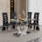 Plouffe Rectangular 63'' L Mid-Century Modern  Dining Table-1852018159-1844276013