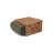Deluxe 2 Person Wicker Fitted Picnic Hamper with Tweed Effect Lining