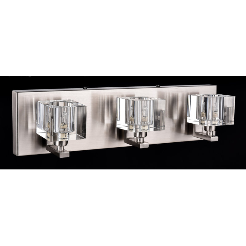 Éclairage pour salle de bain 3 lumières Millwright