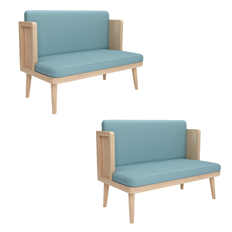 Banc rembourré en similicuir