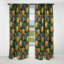 Pineapple Delight - motif tropical II - Rideau floral - Rideau occultant floral - 1 panneau-107549289