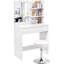 Endya Dressing Table with Mirror