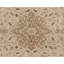 Hand Knotted Wool Area Rug in Gold