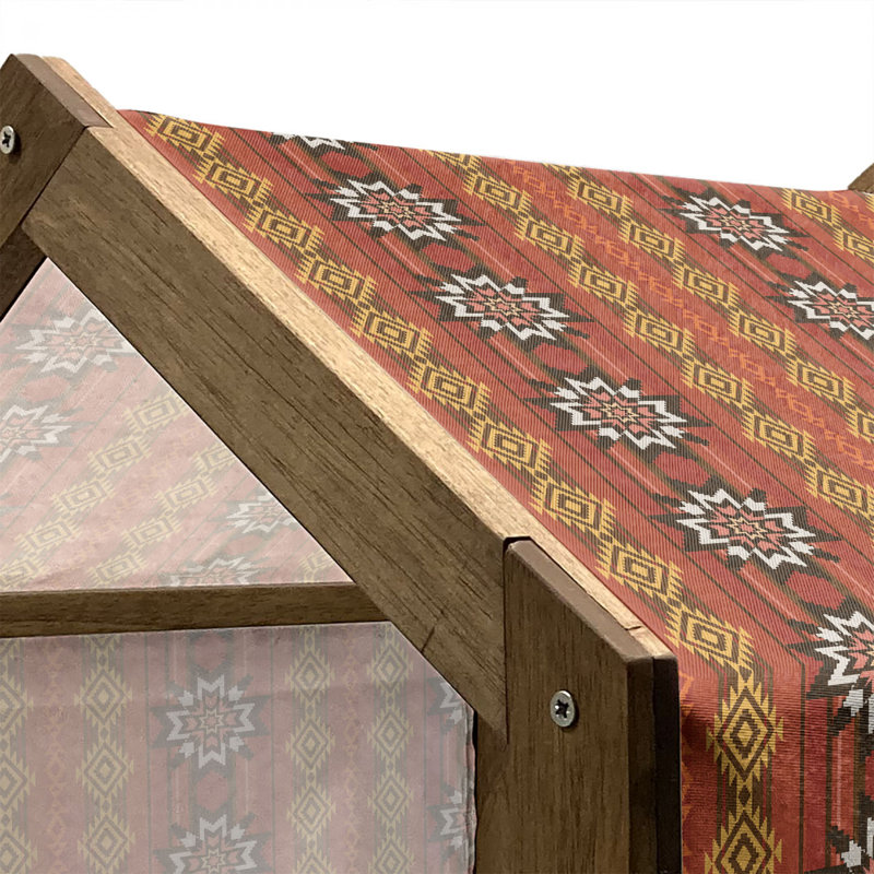 Niche pour chien en bois, H 22,44 po x l 23,62 po x P 17,72 po