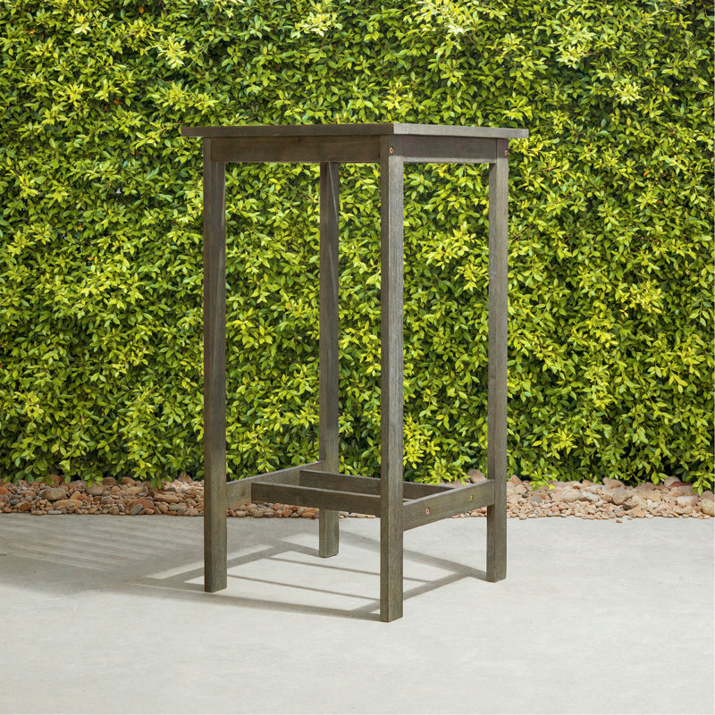 Table de bar en bois émaillé Emilio