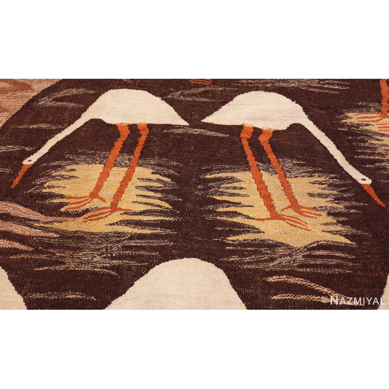 Tapis kilim scandinave Naturalist