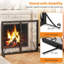 Krebs Metal Fireplace Screen