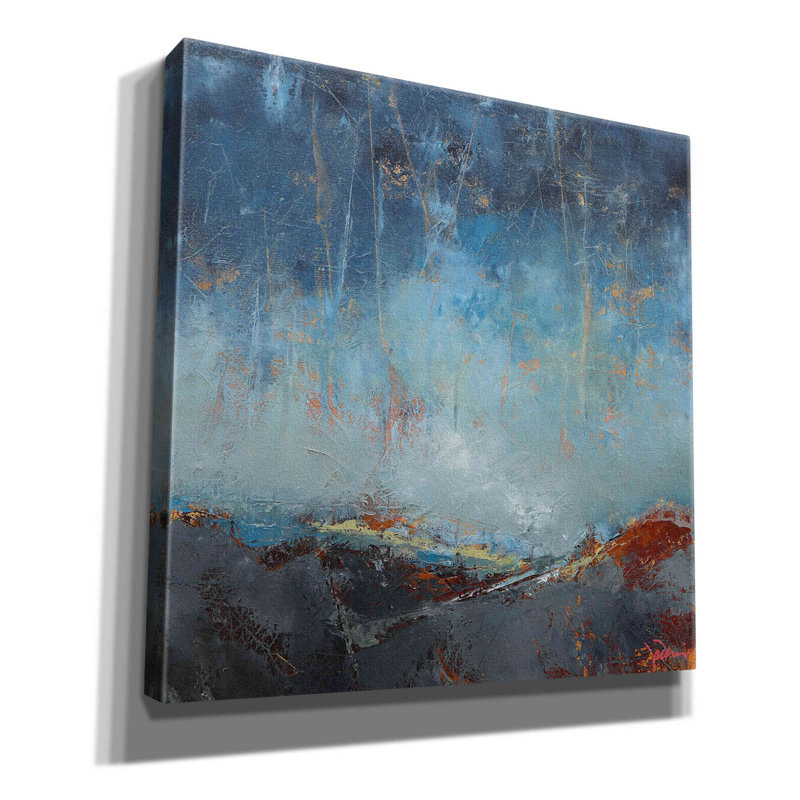 «The Pass» par Patrick Dennis, estampe numérique sur toile, H 37 po x l 37 po x P 1,5 po