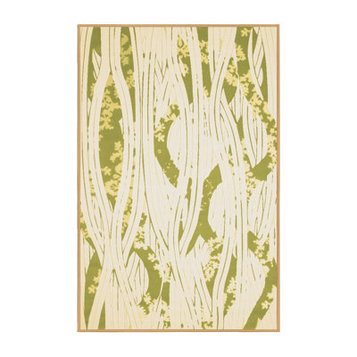 Washable Abstract Indoor Rug