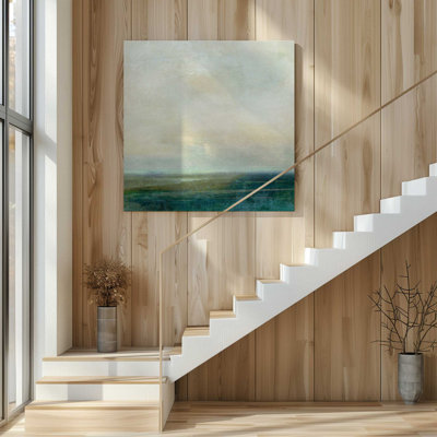 Émeraude enchantée, grande impression sur toile