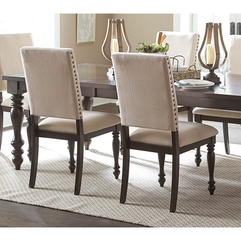 7Pc Dining Set Table W Leaf And 6X Side Chairs, 7 Pieces: Table, 6 Chairs
