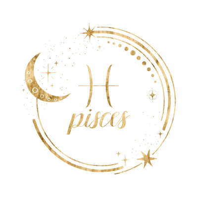 " Gilded Astrology XII " by Grace Popp