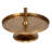 3 Tier Plate Gold Stand