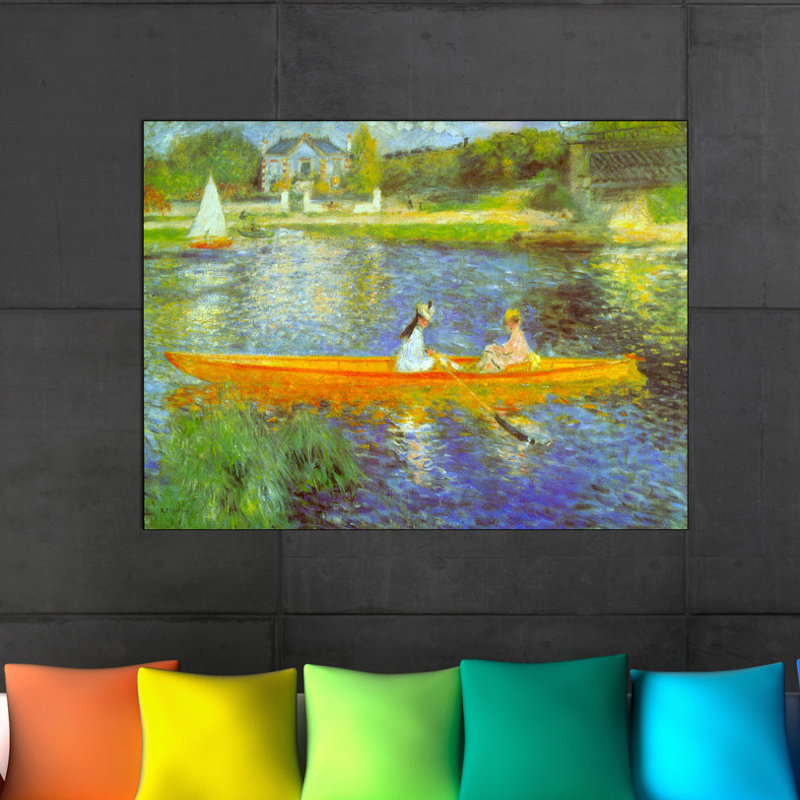 Pierre-Auguste Renoir - Wrapped Canvas Painting, 90cm H x 120cm W x 1.8cm D