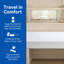 Matelas pour grand lit en mousse viscoélastique Alwyn Home Ozawkie-626000637