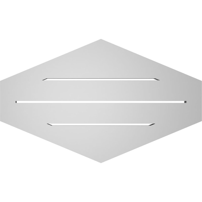 Pente verticale verticale en uréthane 5 pi, H 1,5 po x l 26 po x L 16 po