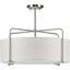 Lustre tambour à 3 lumières avec abat-jour-1648709553-1648709554