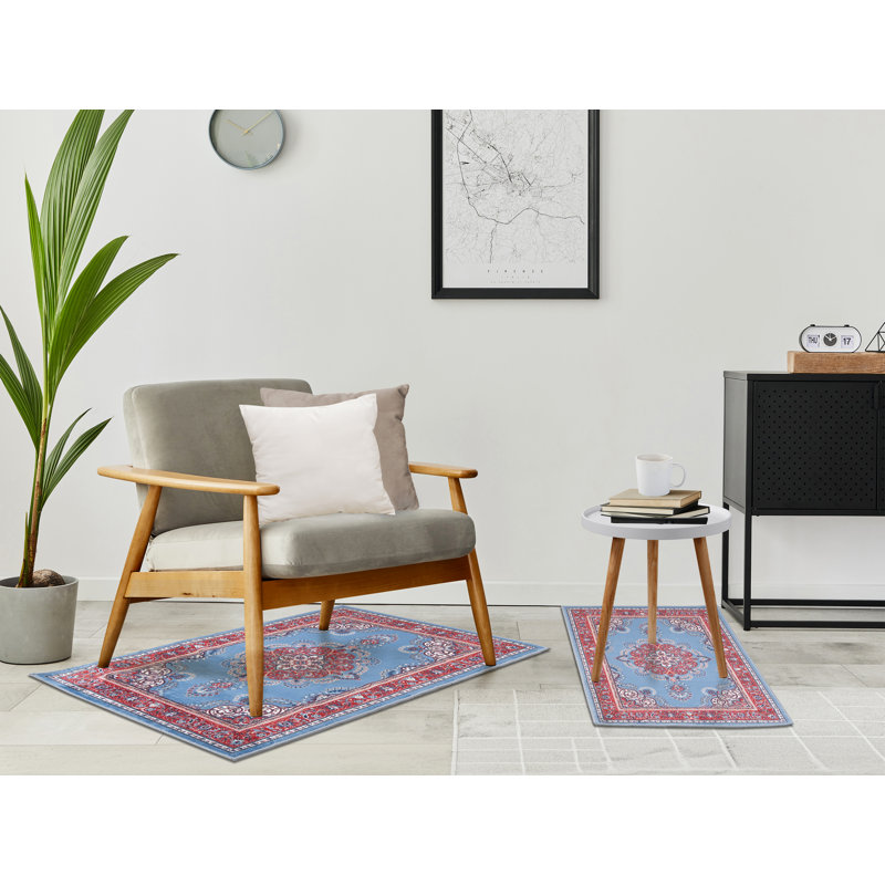 Ensemble de 2 tapis en flanelle Harnden