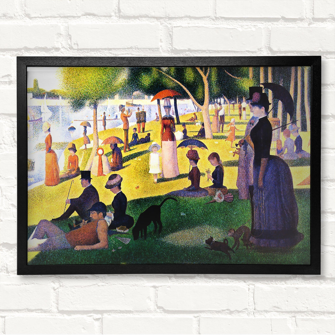 Sonntag in La Grande Jatte - Druck