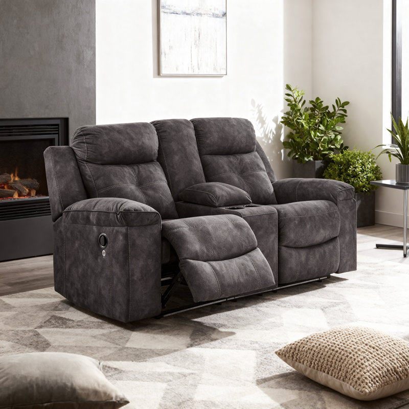 Causeuse inclinable avec console Marble Ridge