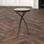 Tripod Table w/Grey Marble Top-Sm
