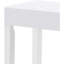 Console moderne, canapé Amy, blanc