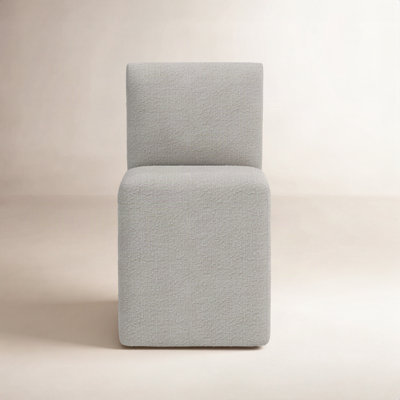 Mendy Linen Parsons Dining Chair