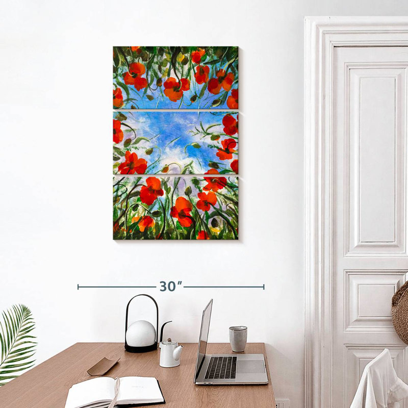 Coquelicots rouges Harnek